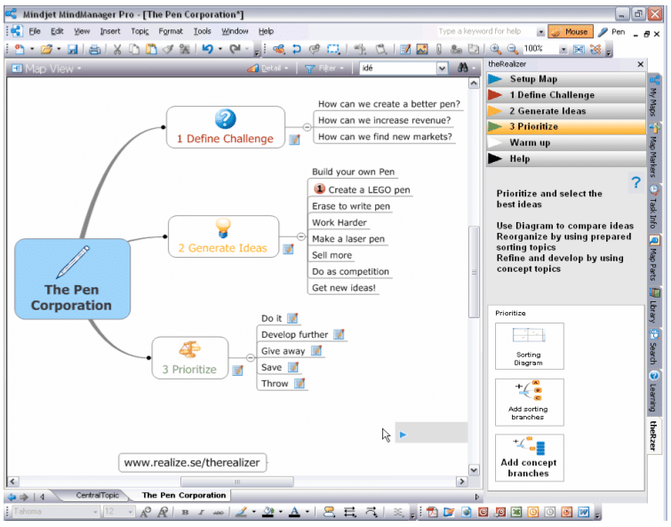 theRealizer est disponible en version française