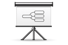 Diaporamas Mac MindManager 9 Mac fonction