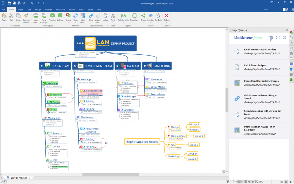 MindManager Snap