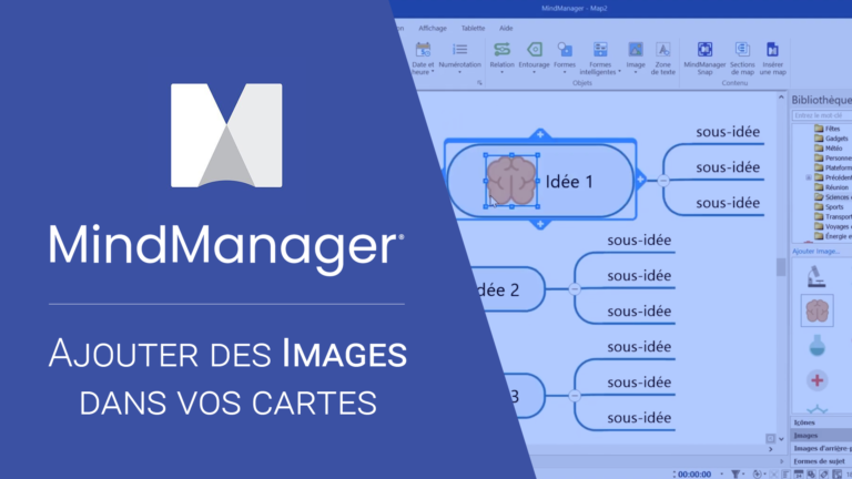 Ajouter des images sur MindManager