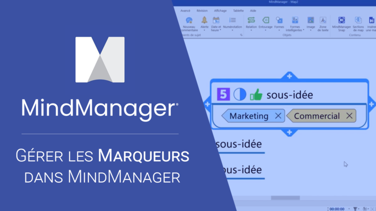 Gérer les marqueurs MindManager