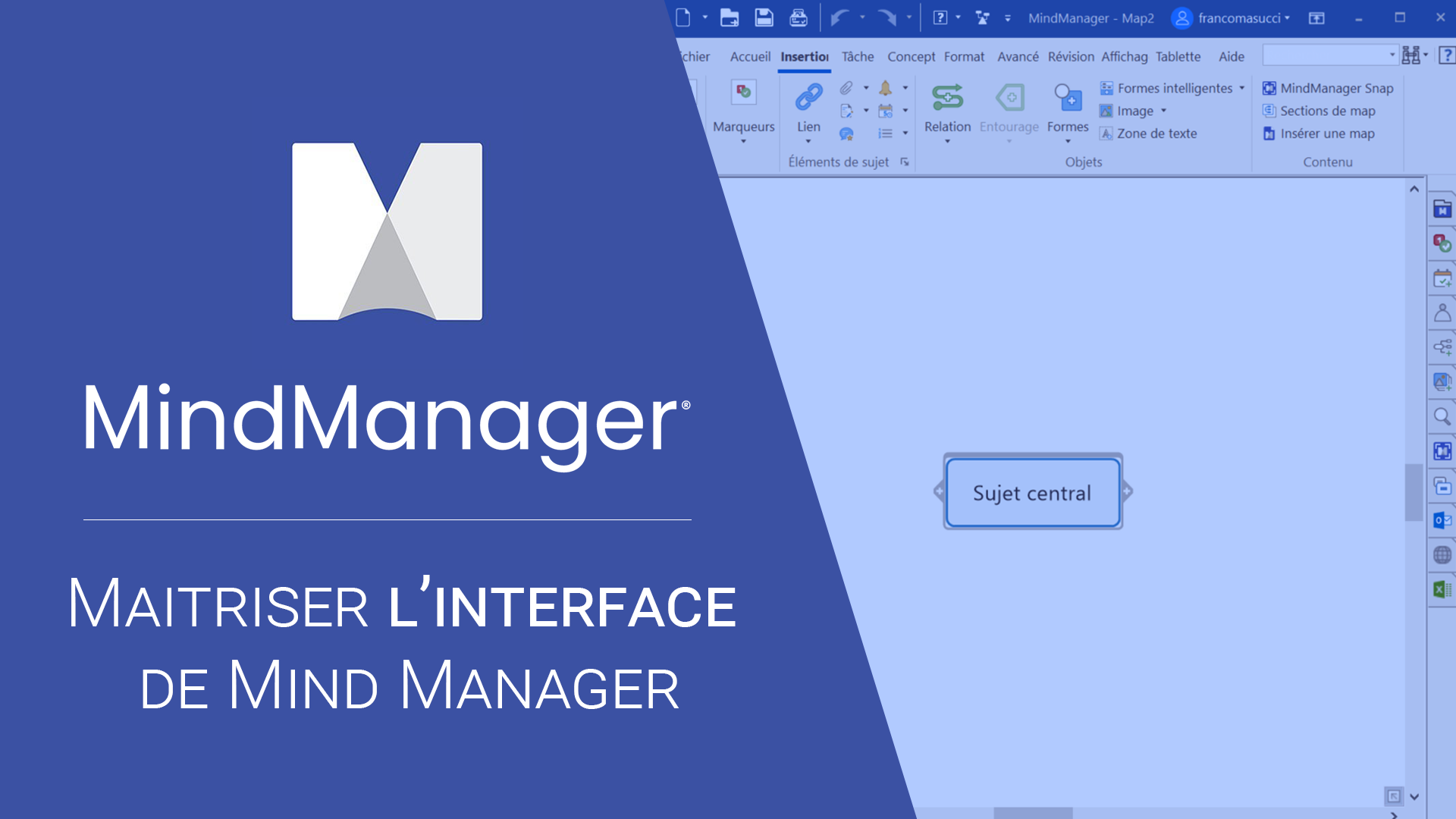 Maitriser l'interface de MindManager - MMD France