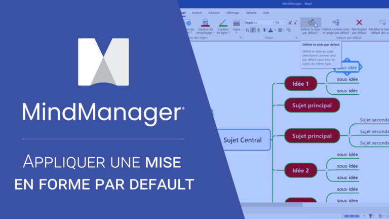 Mise en forme par default sur MindManager