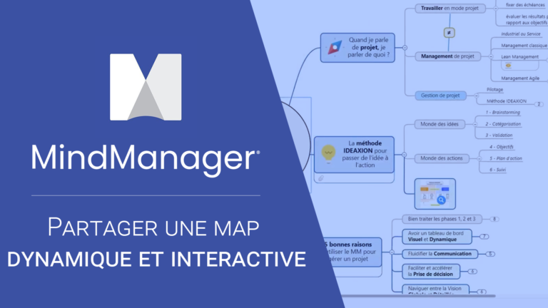Partager une map interactive avec MindManager
