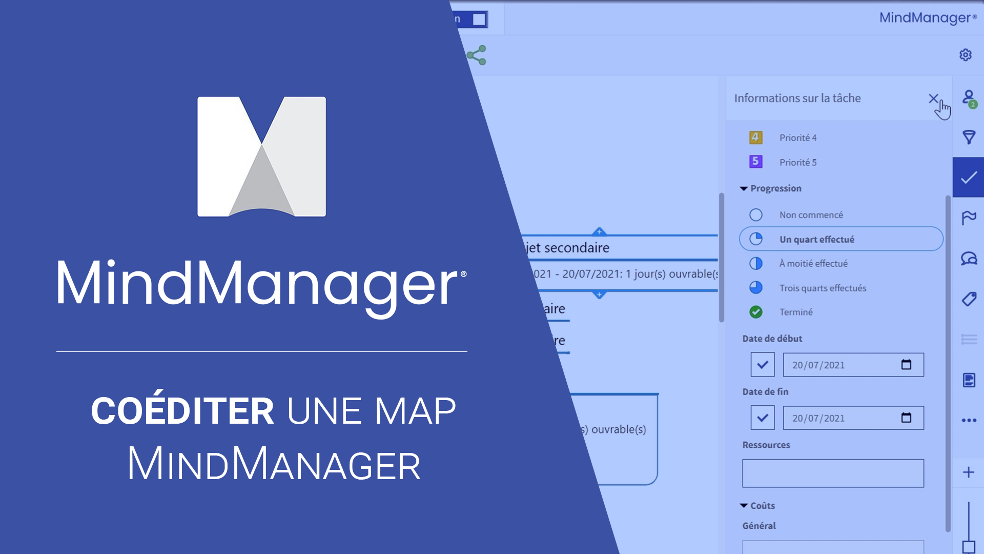 Coéditer une map MindManager - MMD France